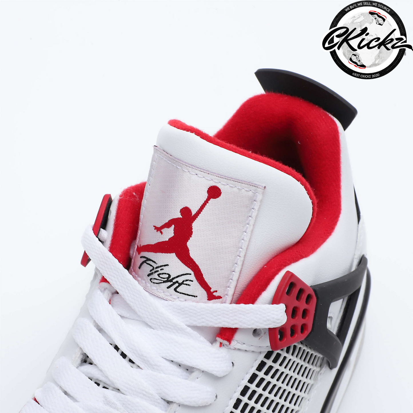 Retro Fire Red Trainers
