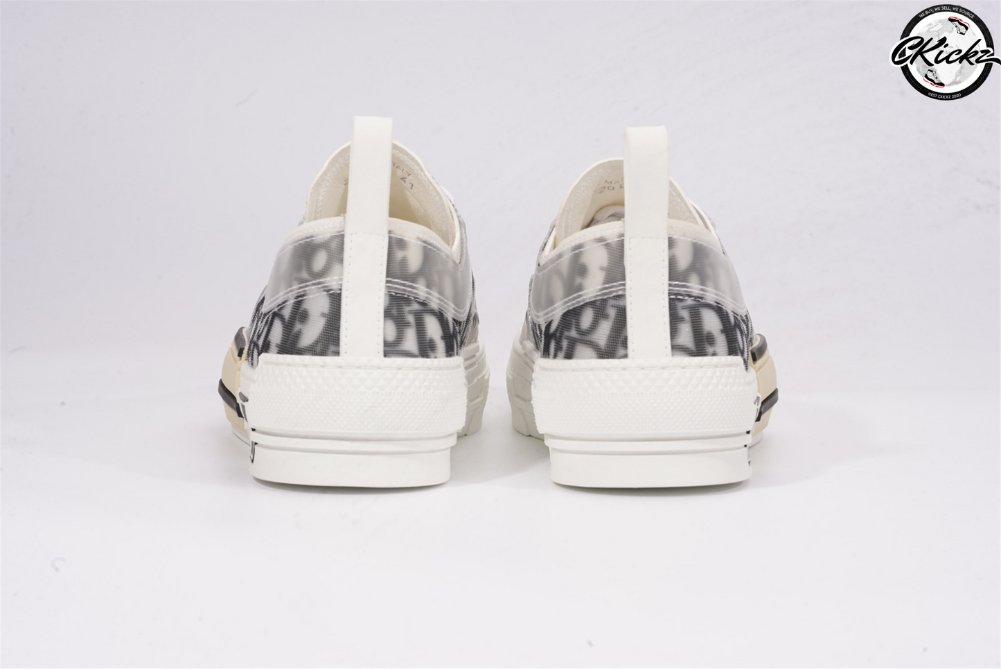 Monochrome Print Low-Top Trainer