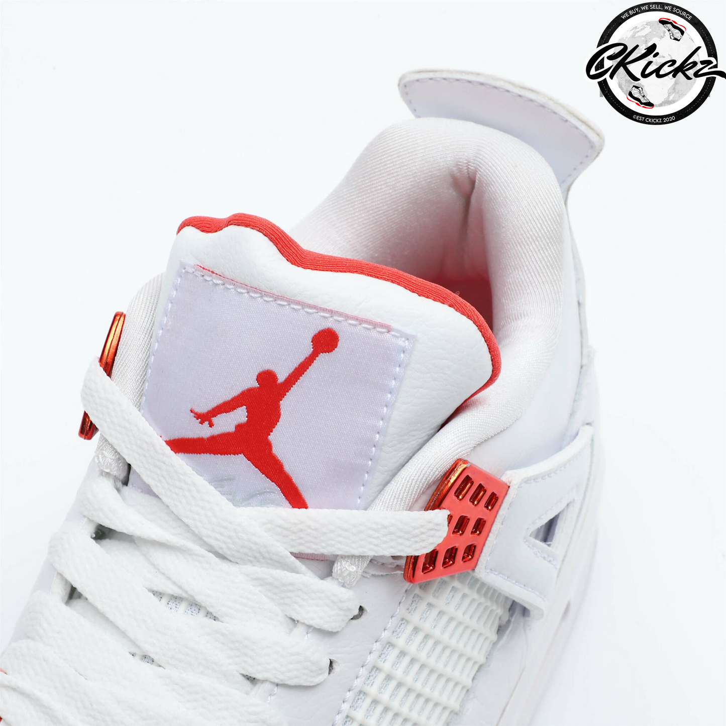 Retro Metallic Orange Trainers