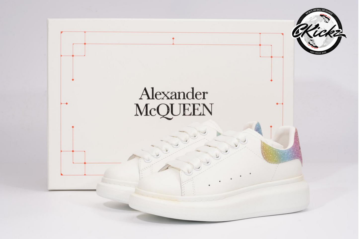 Oversized Rainbow Shoe