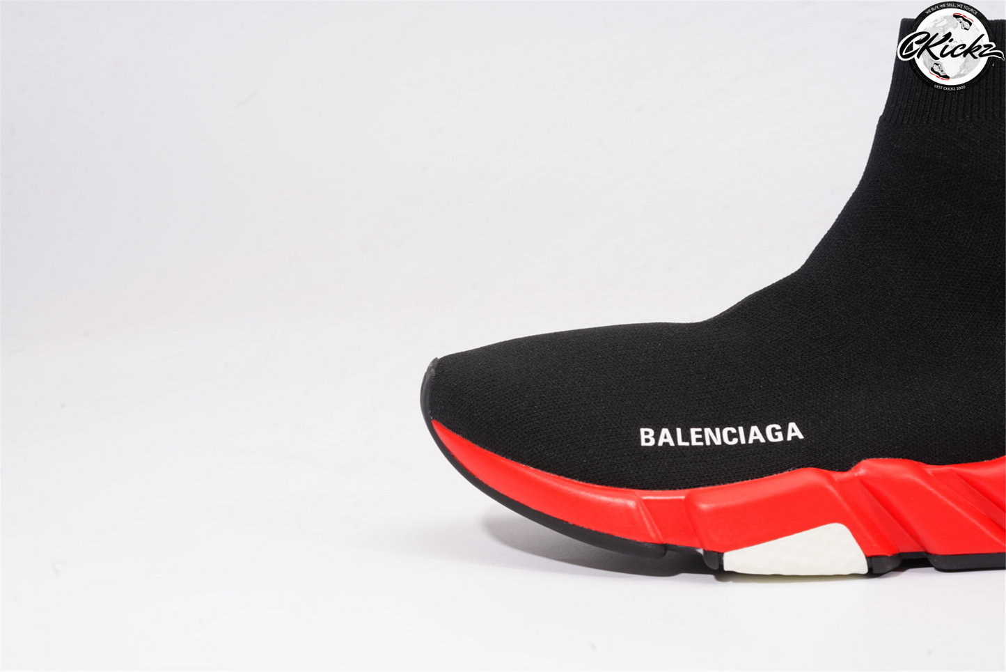 Balenci Speed Clear Sole Red