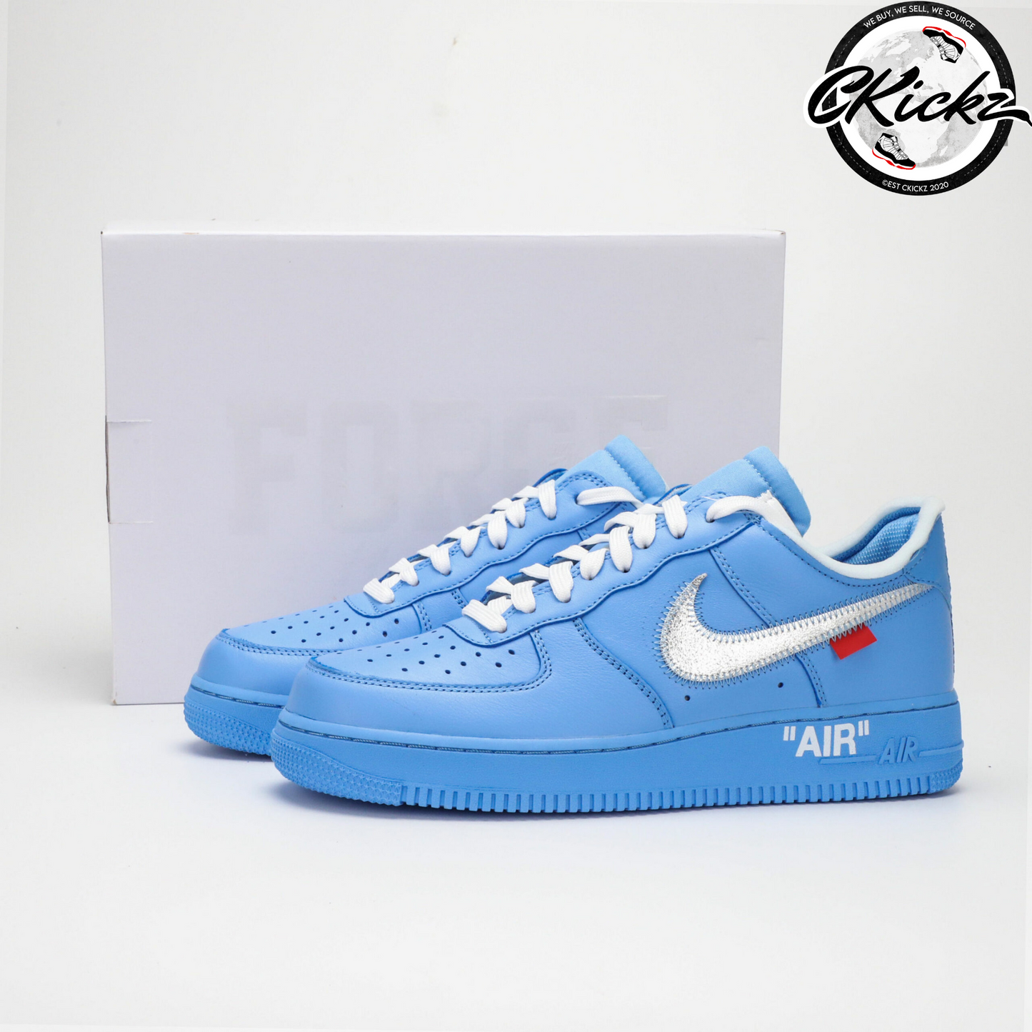 AF1 Low Off White University Blue