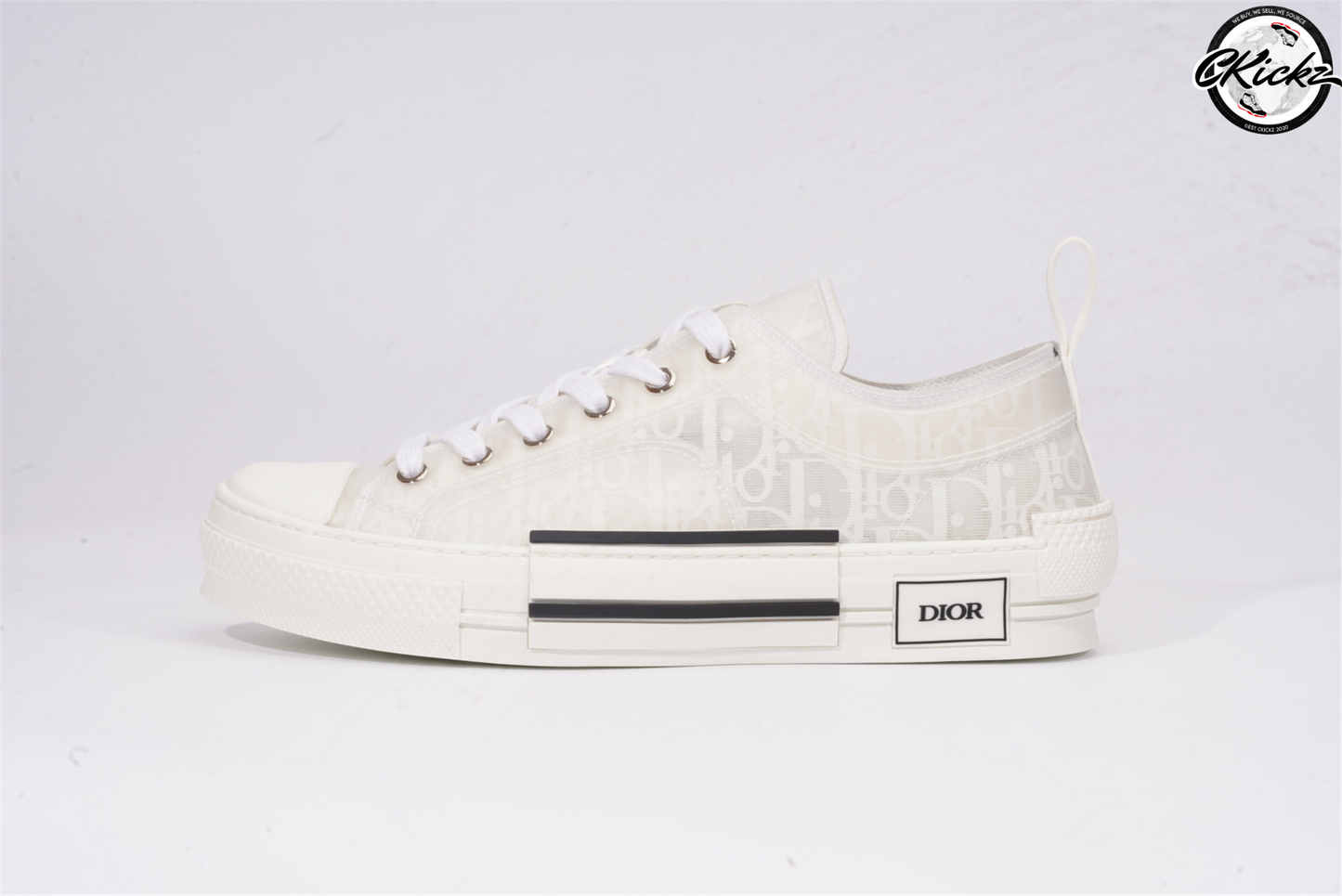 Monochrome Print Low-Top Trainer