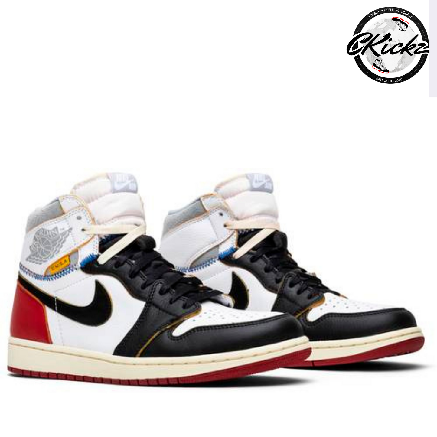 Retro High Union LA Black Toe Trainers