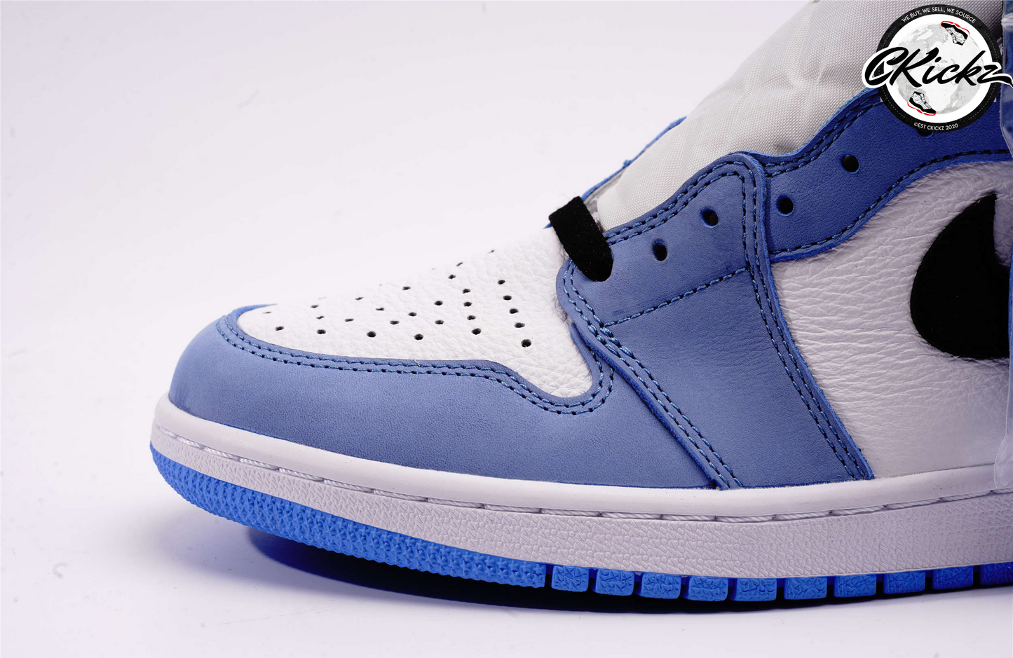 Retro Sky Blue Trainers