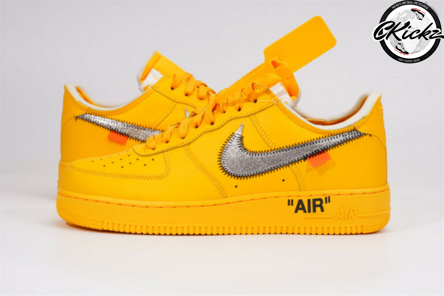 AF1 Low Off White University Gold