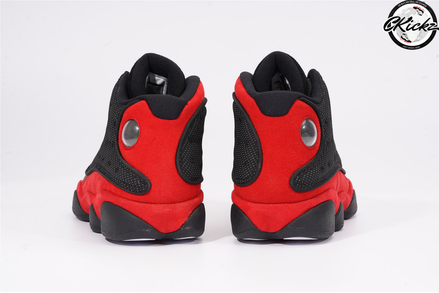 Retro Red Bred Trainers