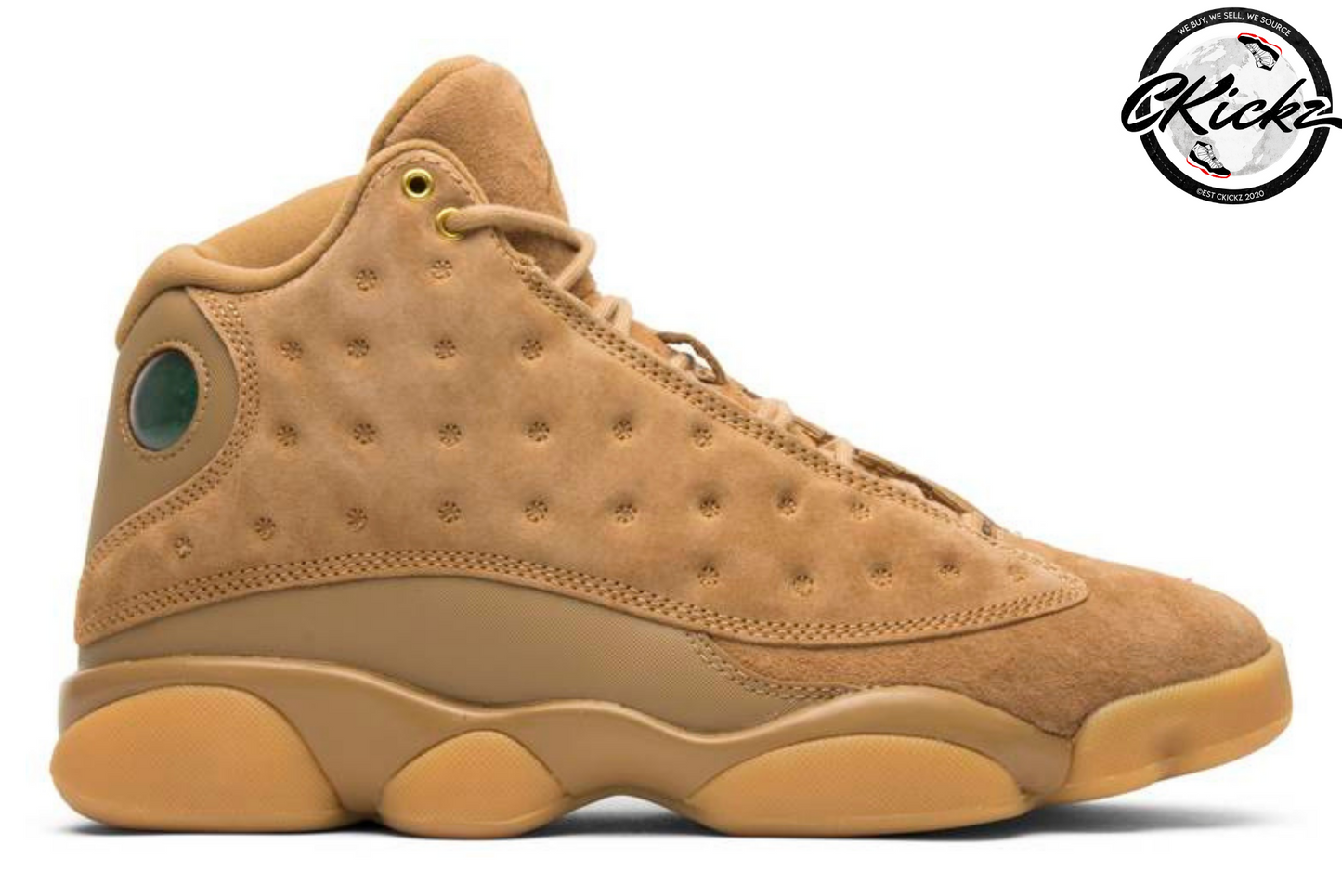 Retro Wheat Trainers
