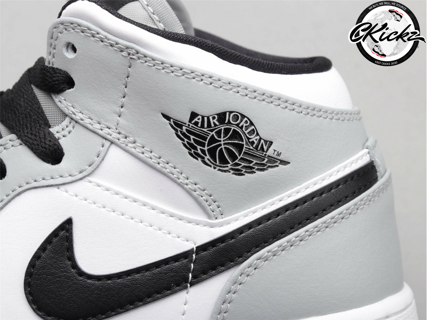 Retro Mid Smoke Grey Trainers