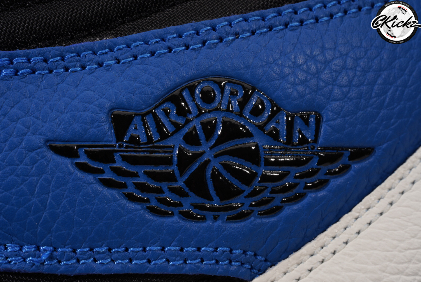 Retro Blue Panel Trainers