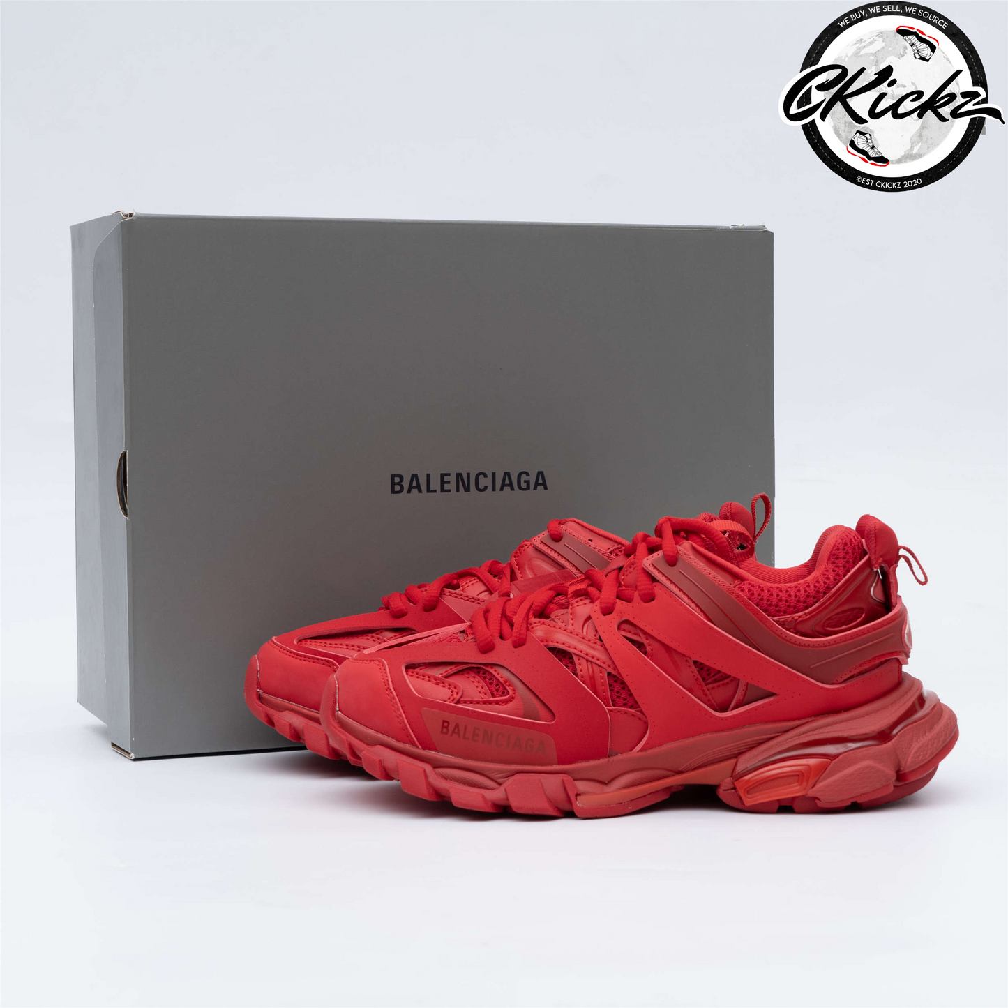 Balenci Track Trainer Red