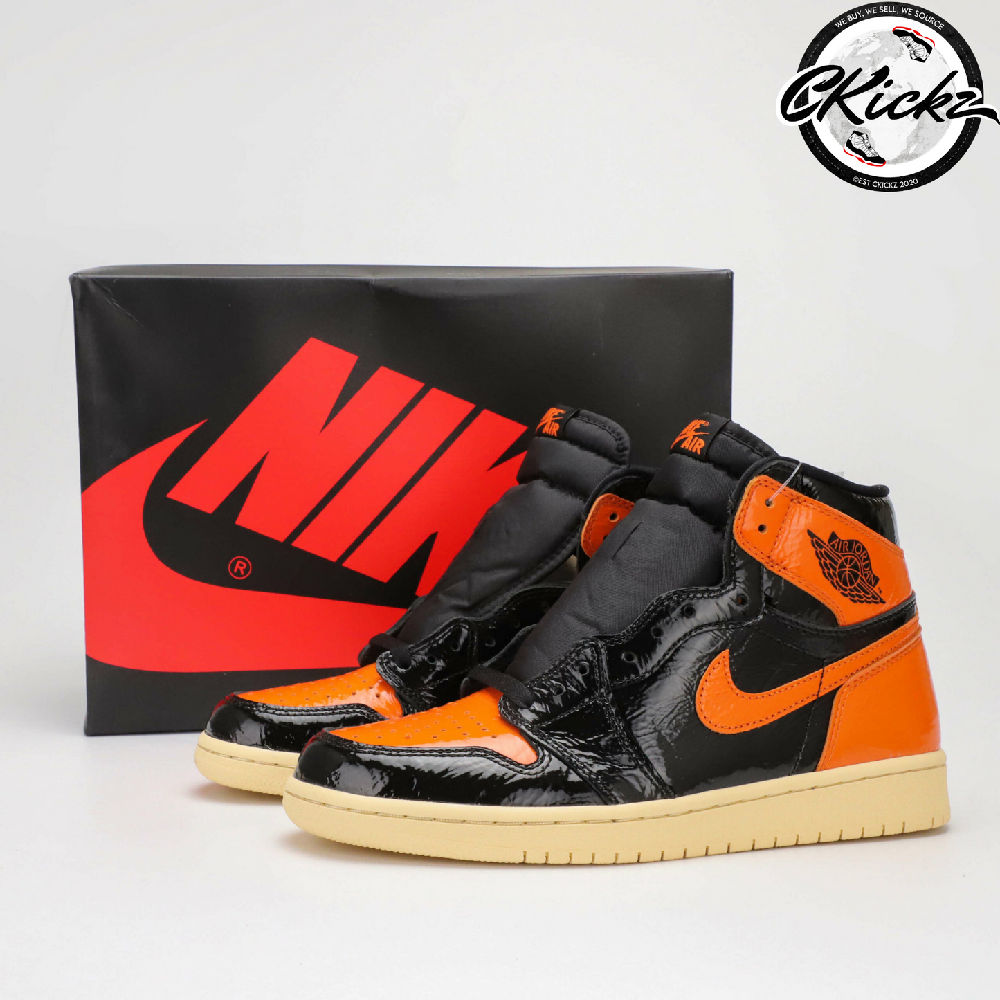 Retro Shattered Backboard Trainers