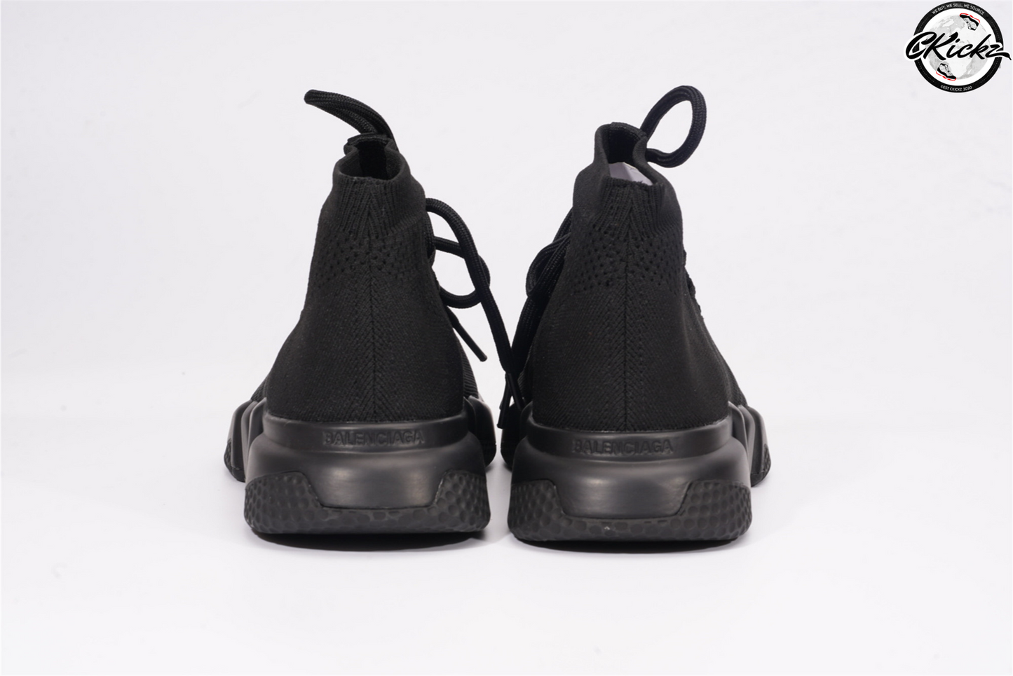 Balenci Speed Lace Up Triple Black
