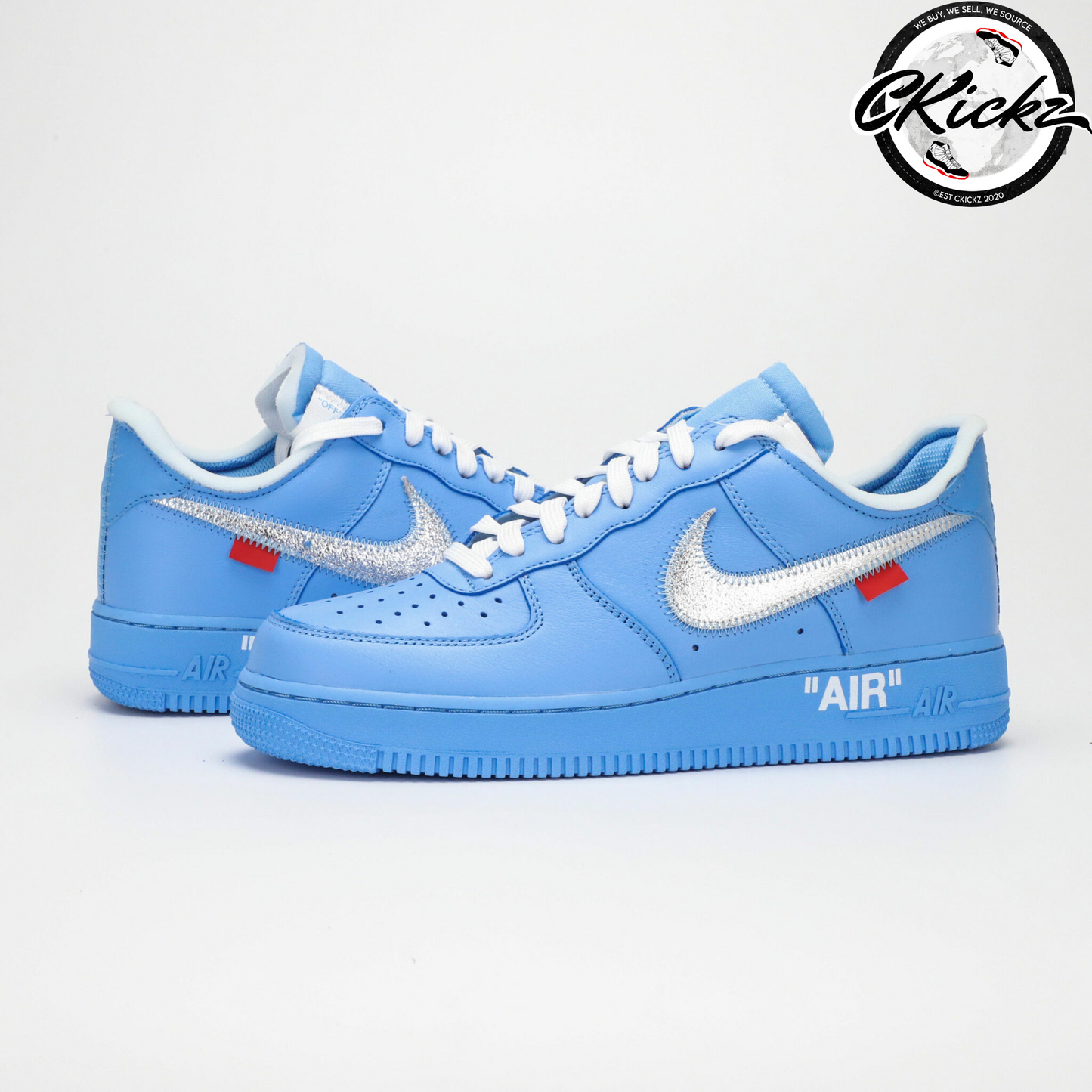 AF1 Low Off White University Blue