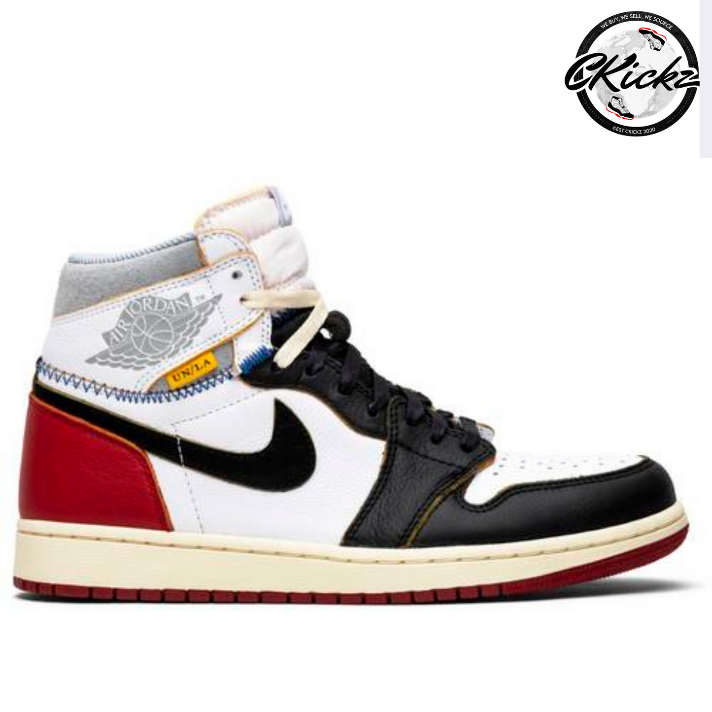 Retro High Union LA Black Toe Trainers