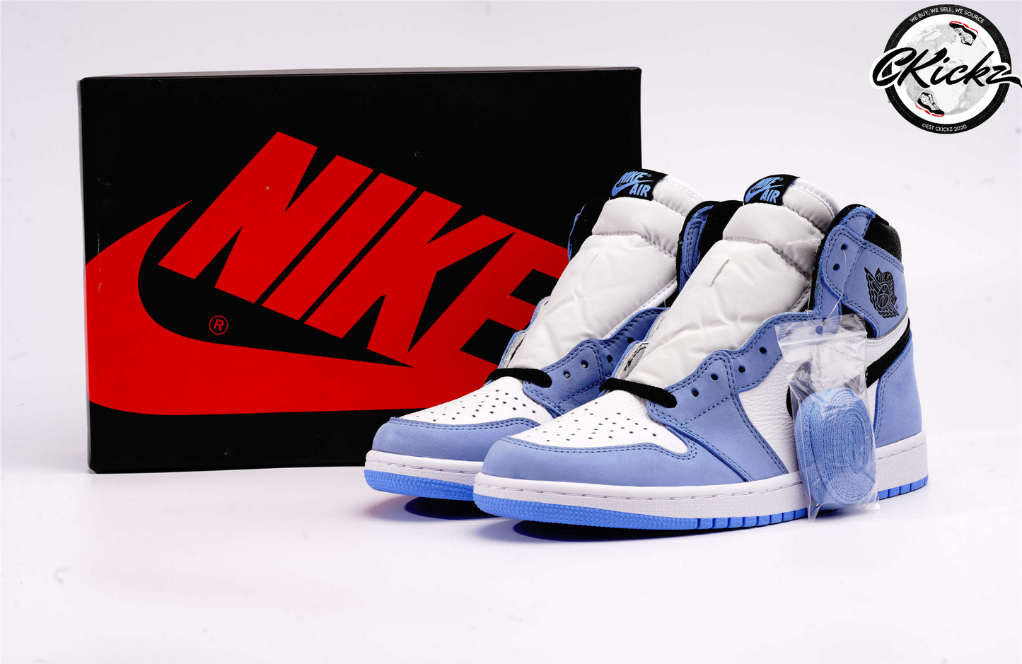 Retro Sky Blue Trainers