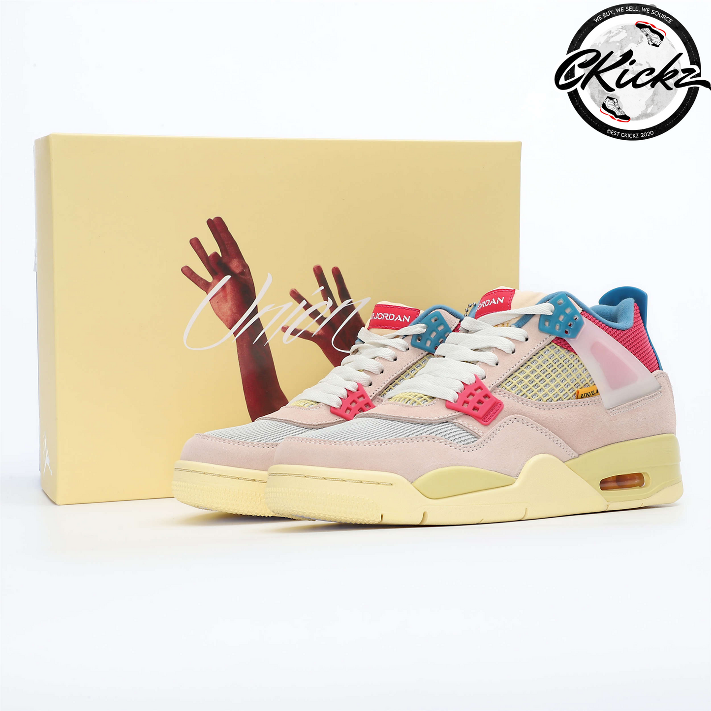 Retro Union Guava Ice Trainers