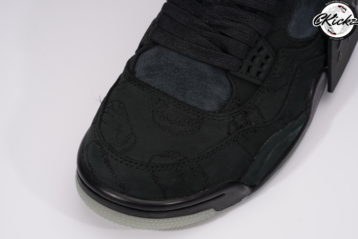 Retro Kaws Black Trainers