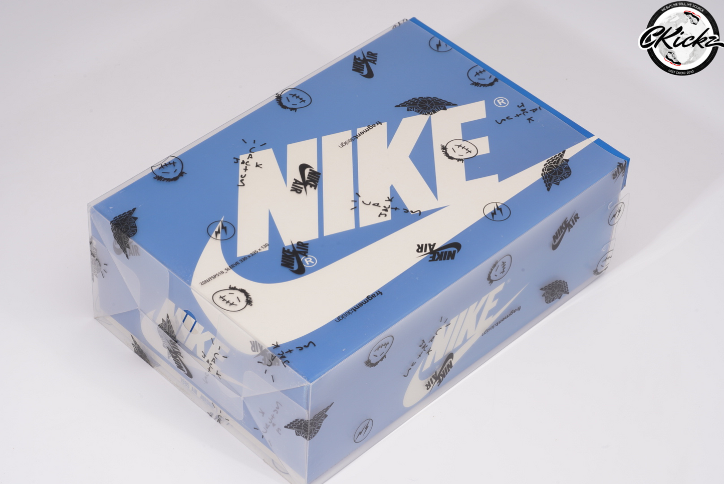 Retro Blue Panel Trainers