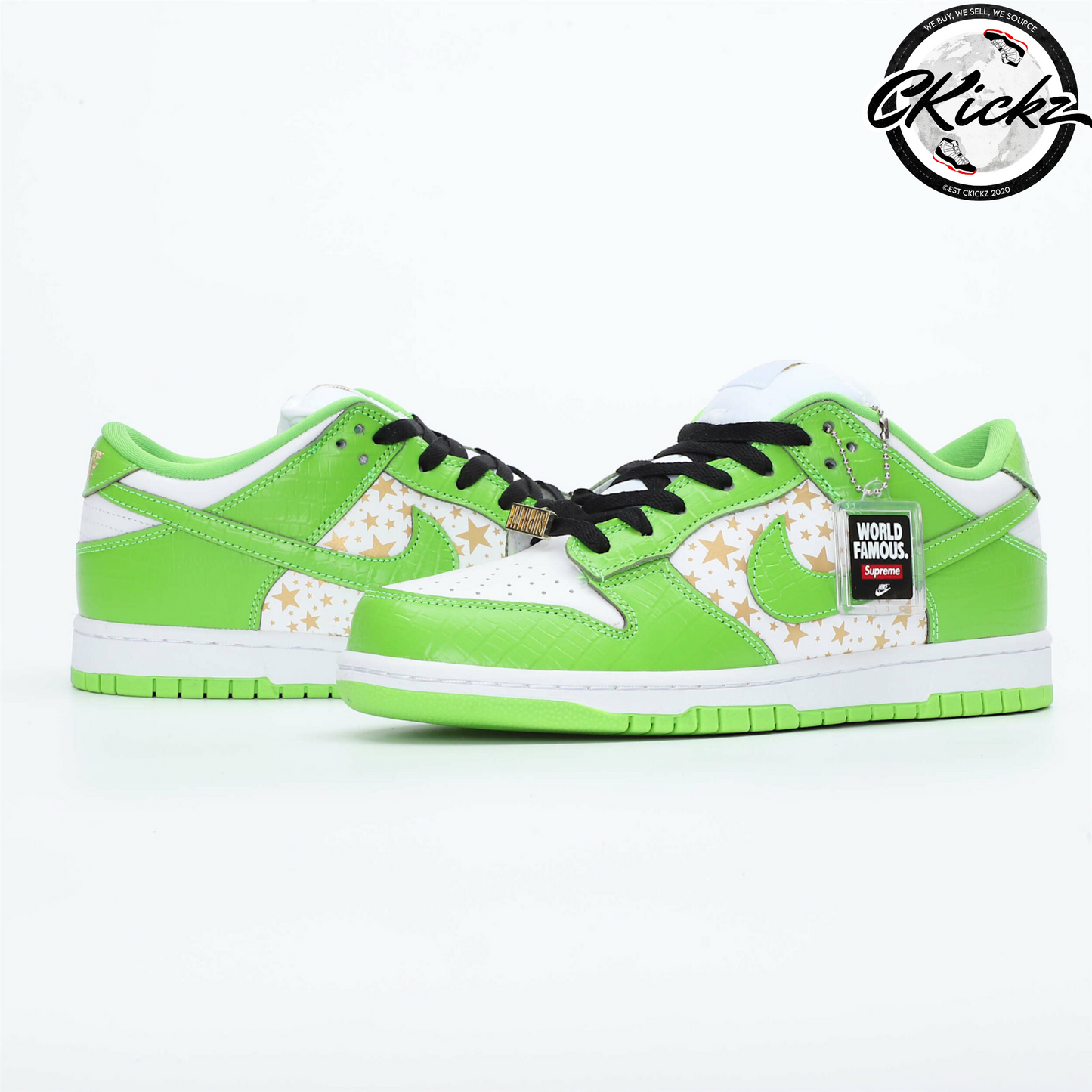 Court Fade Low All Stars Lime Green