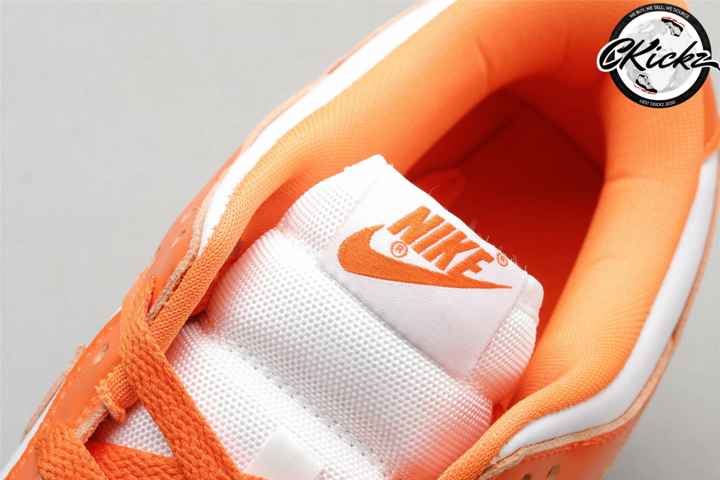 Court Fade Lows White/Orange