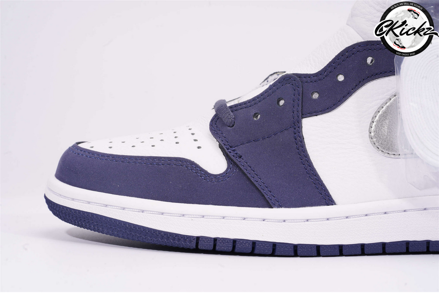 Retro Midnight Navy Trainers