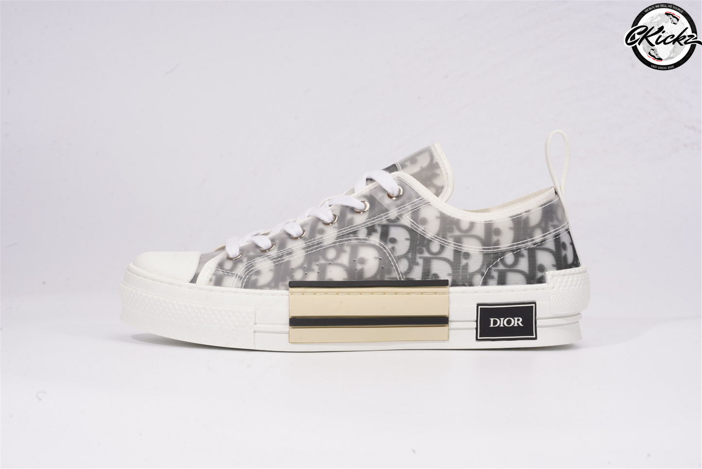 Monochrome Print Low-Top Trainer