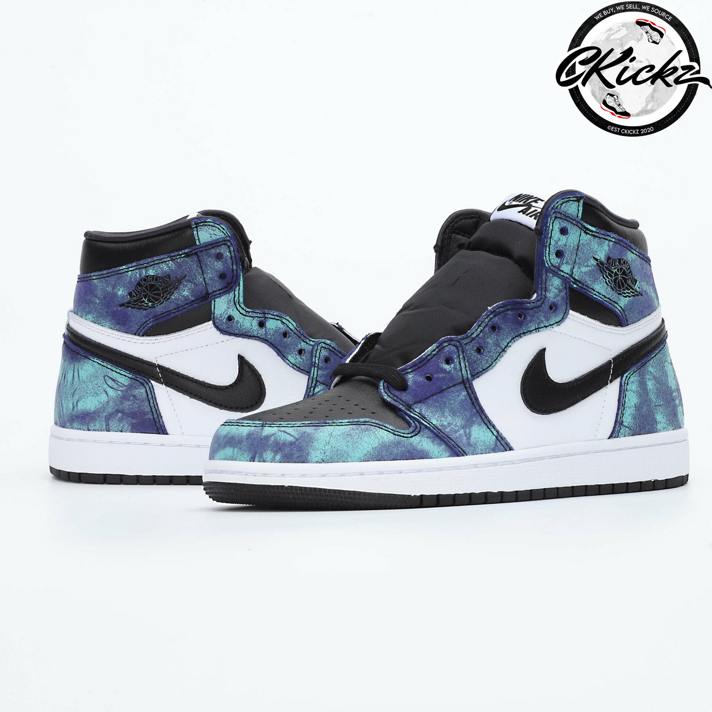 Retro Tie Dye Trainers