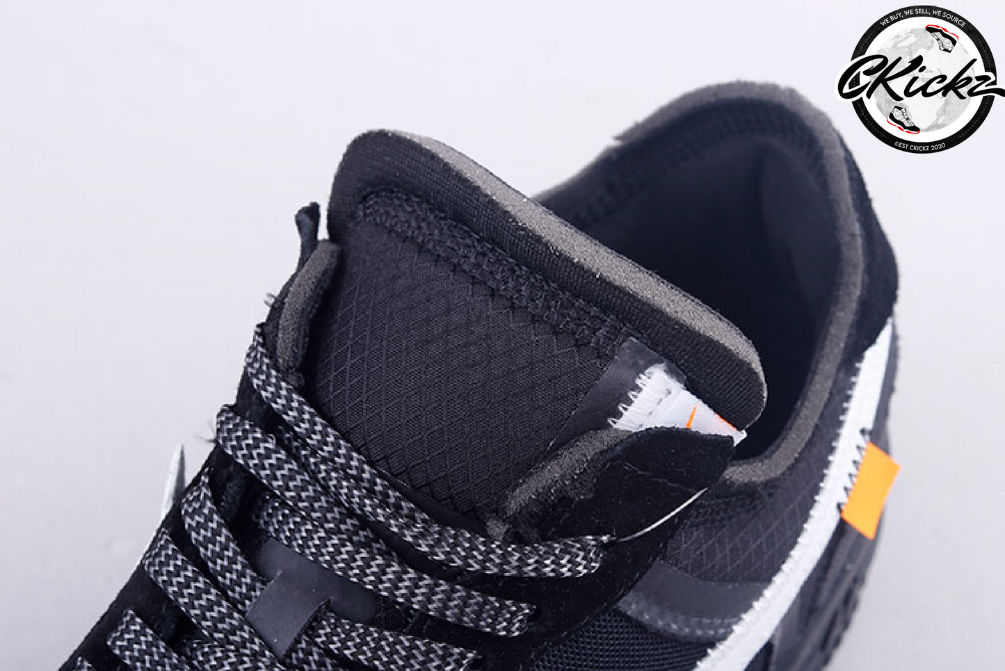 AF1 Low Off-White Black White