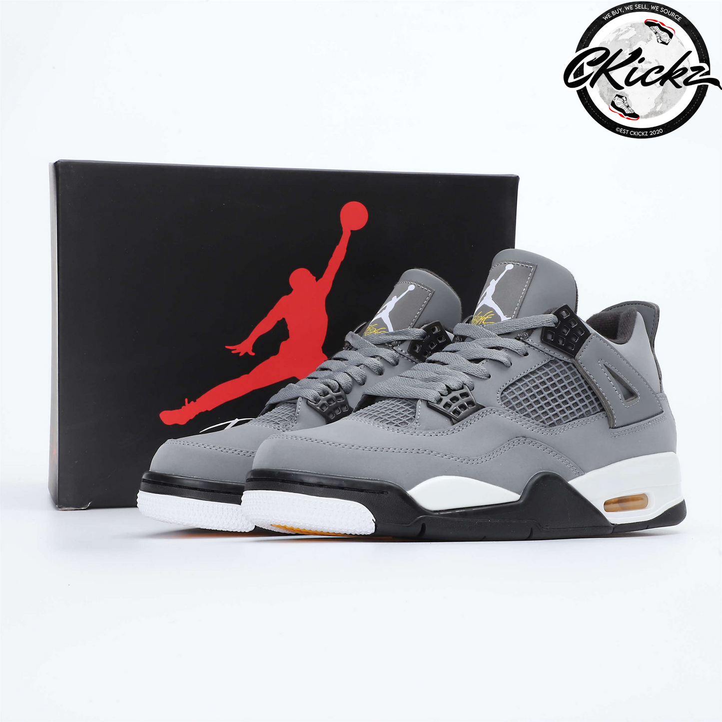 Retro Cool Grey Trainers