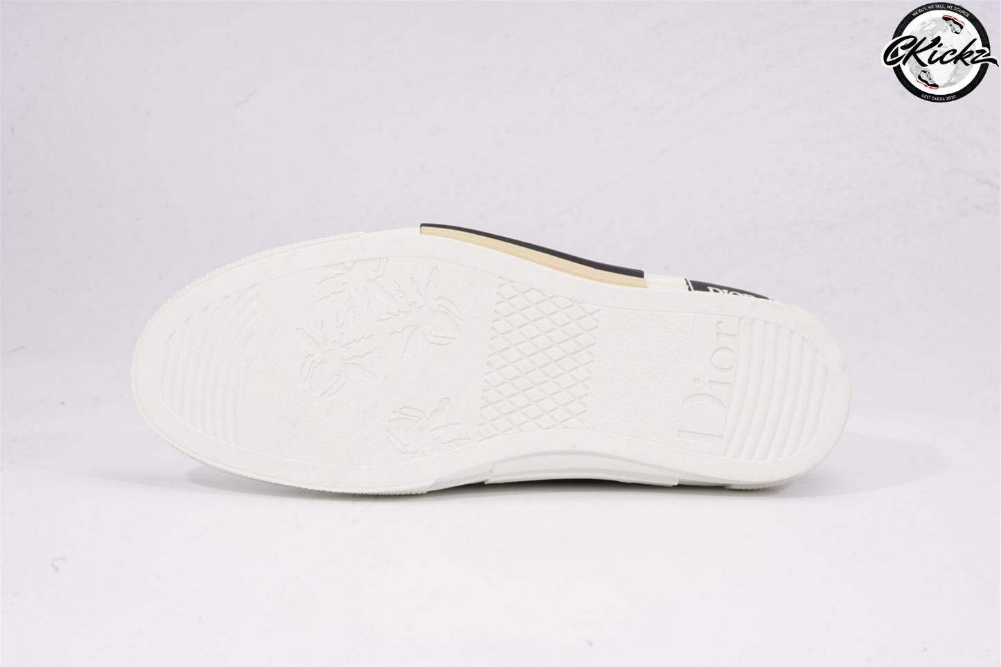 Monochrome Print High-Top Trainer