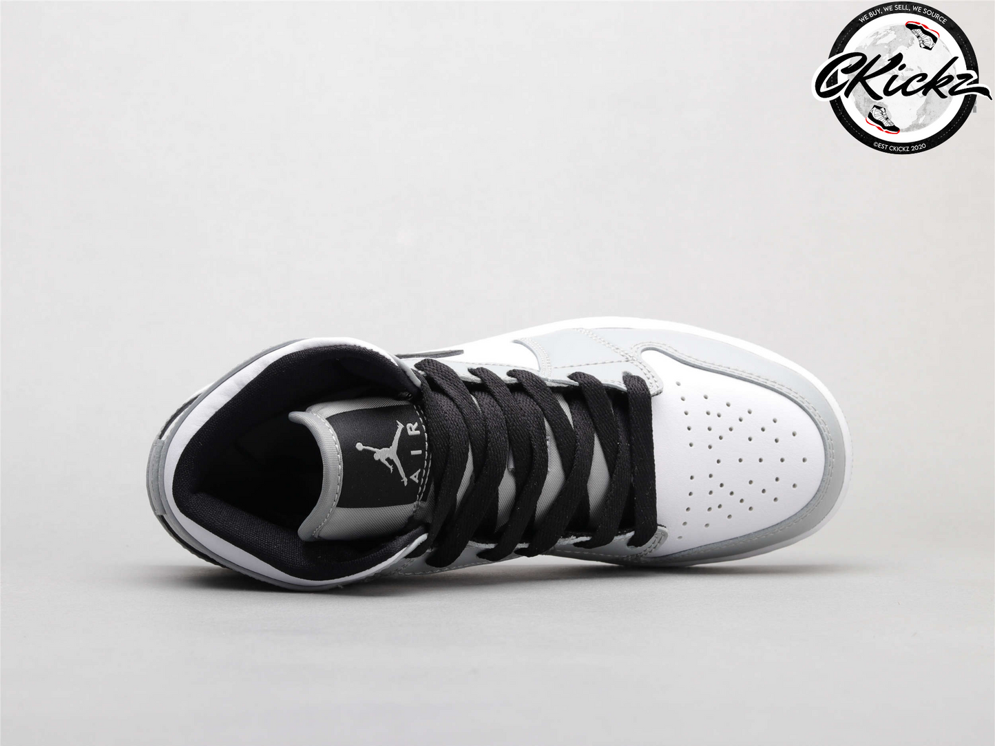Retro Mid Smoke Grey Trainers