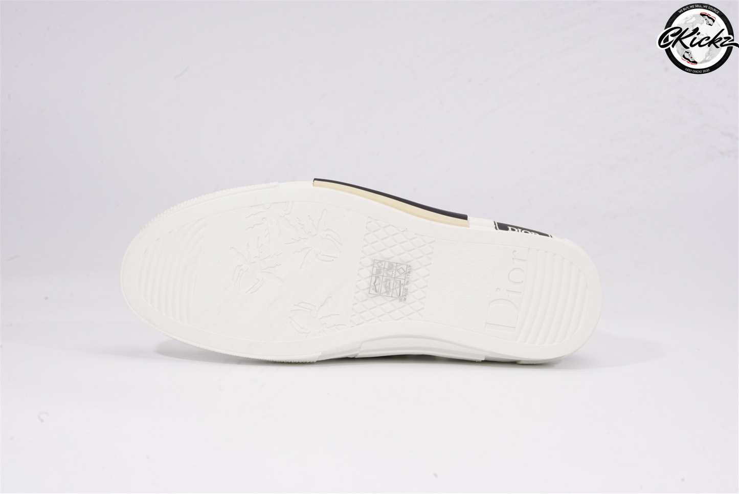 Monochrome Print Low-Top Trainer