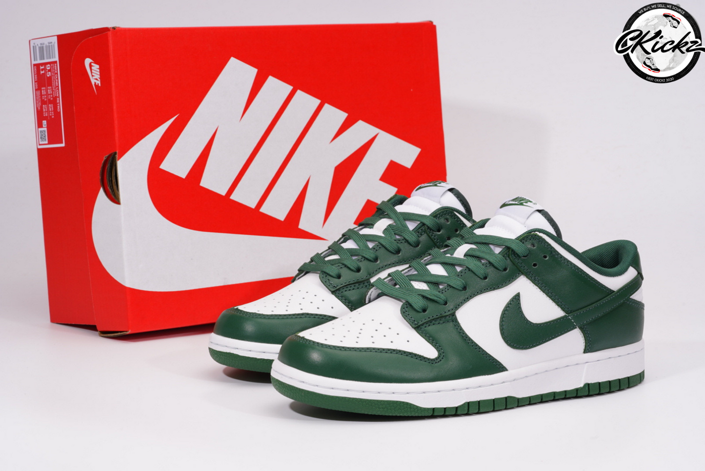 Court Fade Low Emerald Green