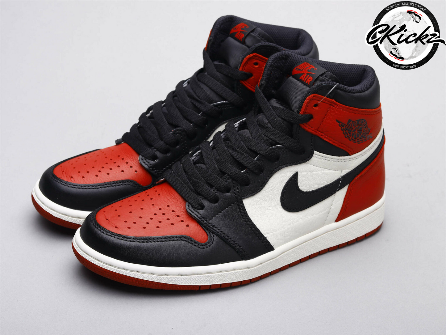 Retro Red Toe Trainers