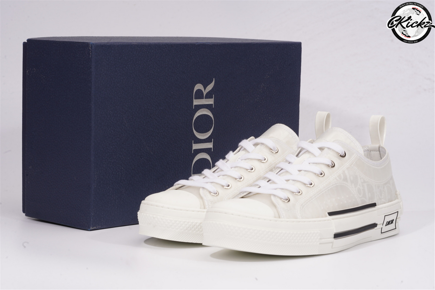 Monochrome Print Low-Top Trainer