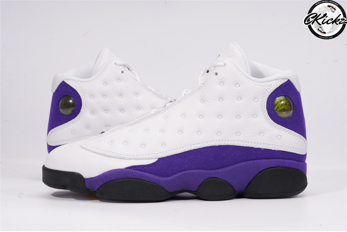 Retro Classic White/Purple Trainers