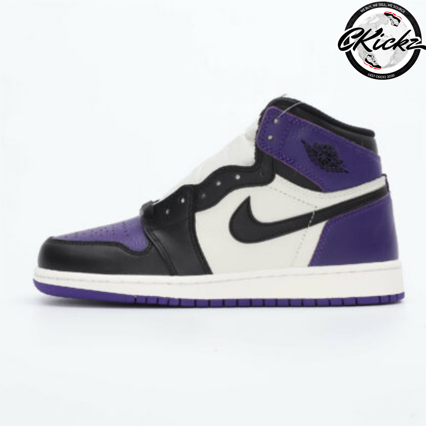 Retro High Court Purple Trainers