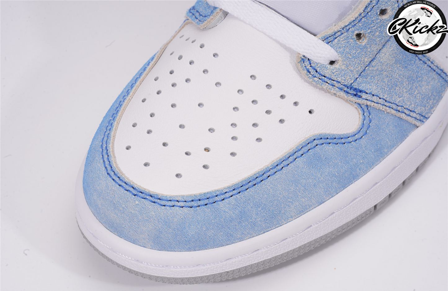 Retro Light Blue Trainers