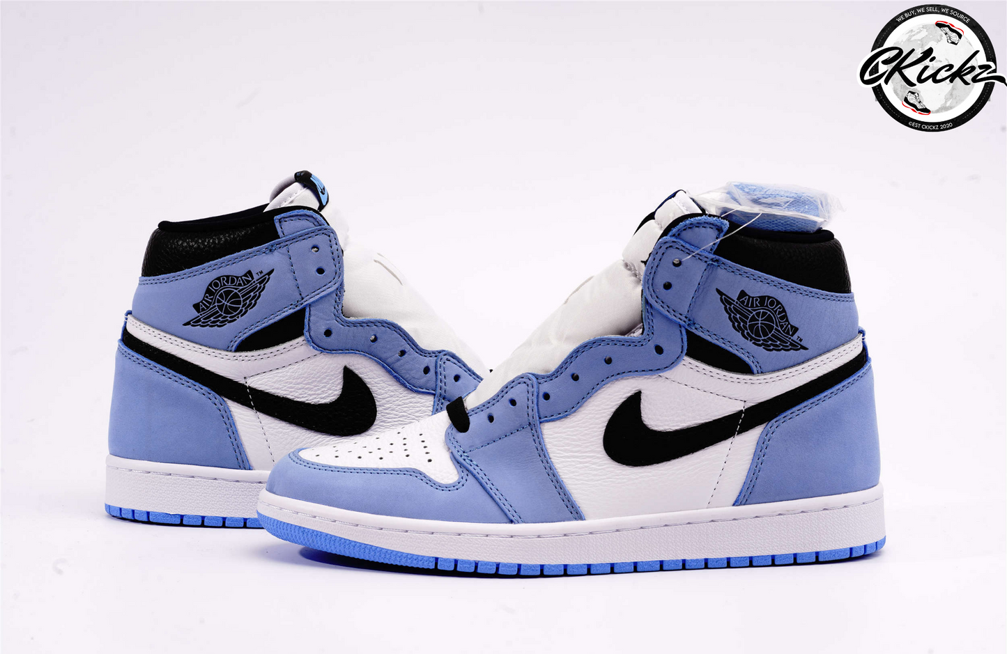 Retro Sky Blue Trainers
