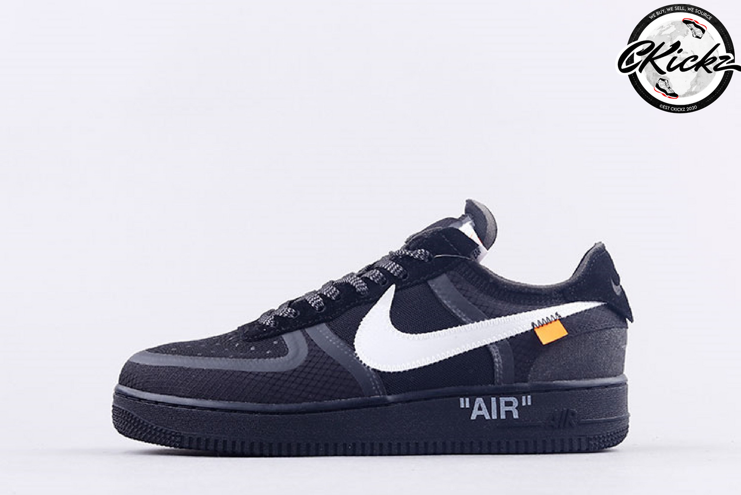 AF1 Low Off-White Black White