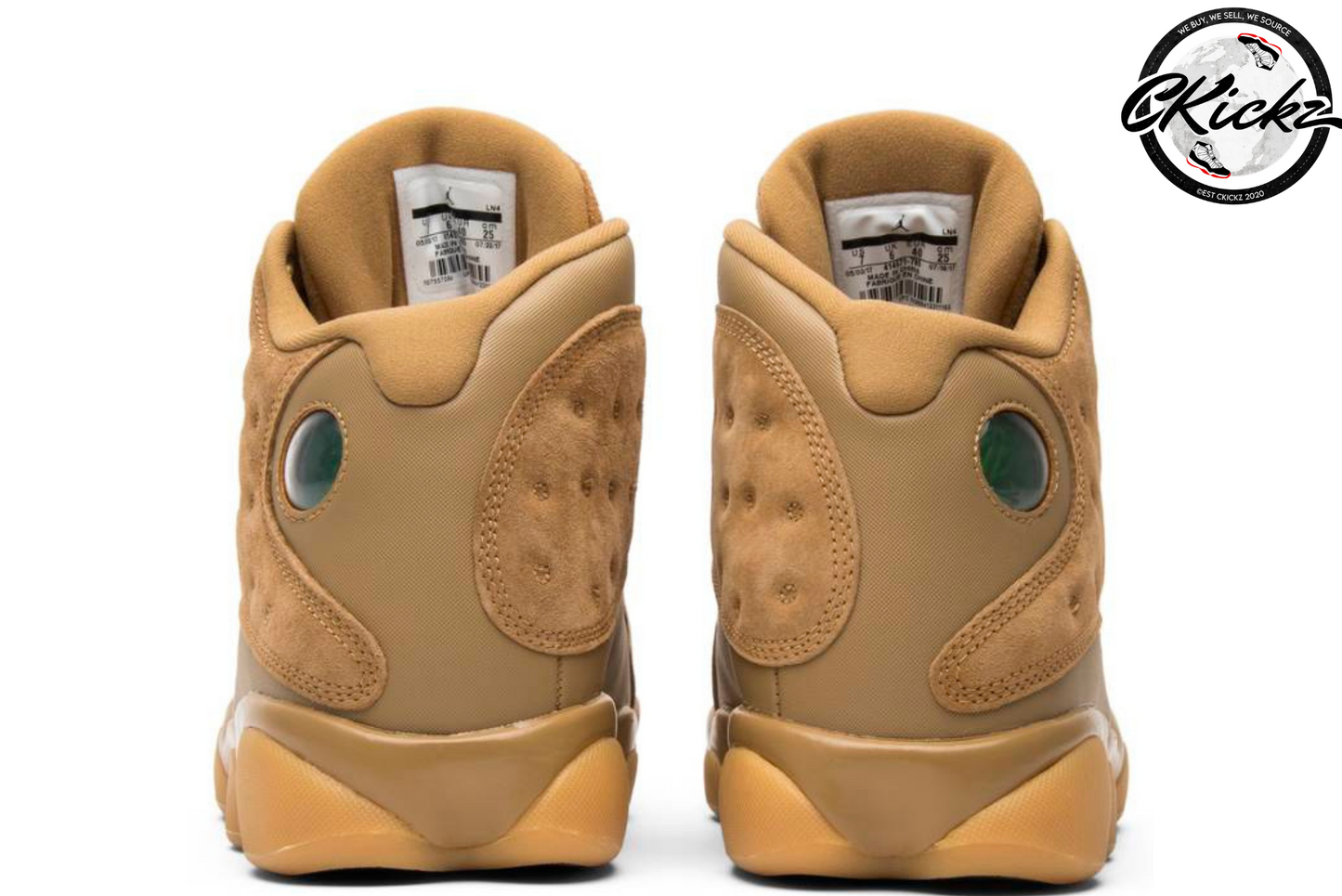 Retro Wheat Trainers