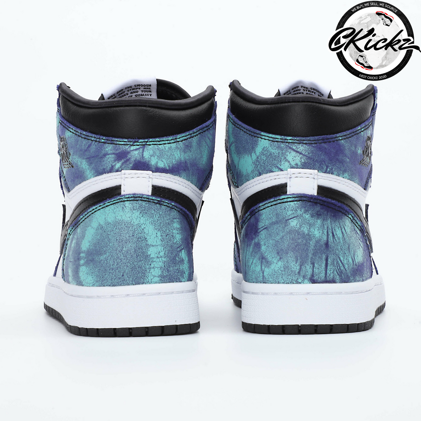 Retro Tie Dye Trainers