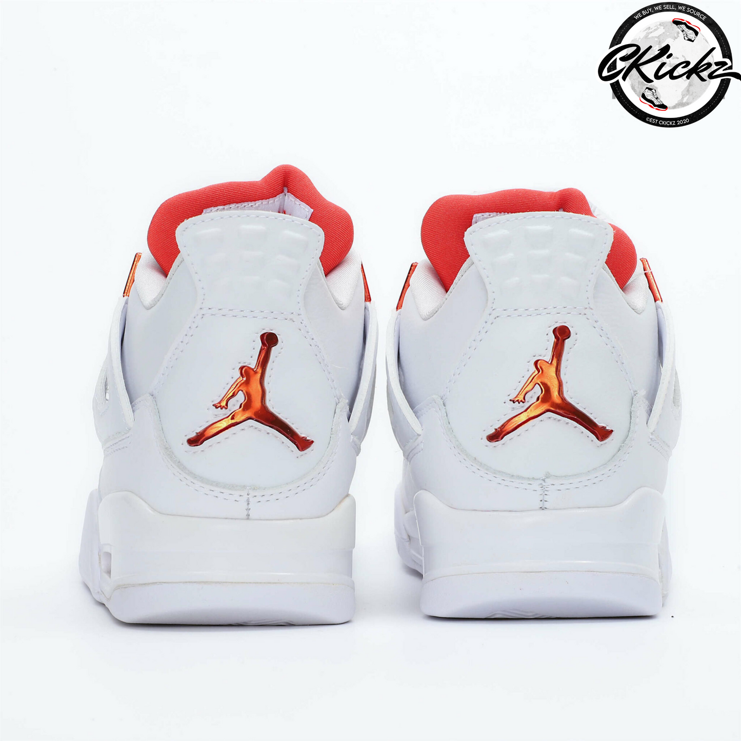 Retro Metallic Orange Trainers