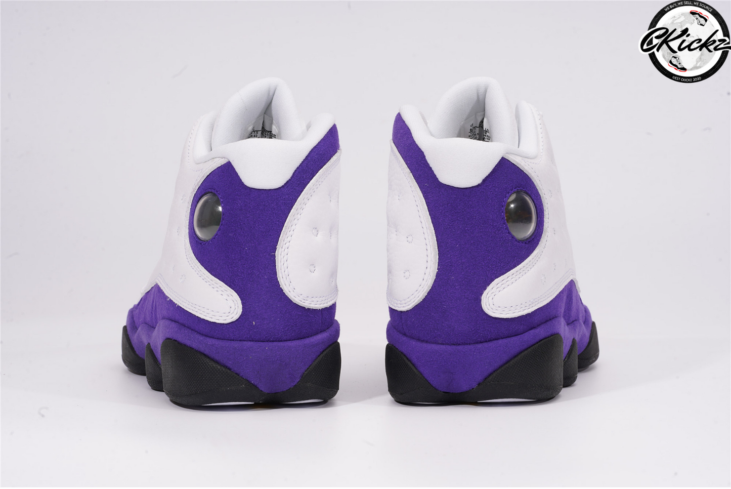 Retro Classic White/Purple Trainers