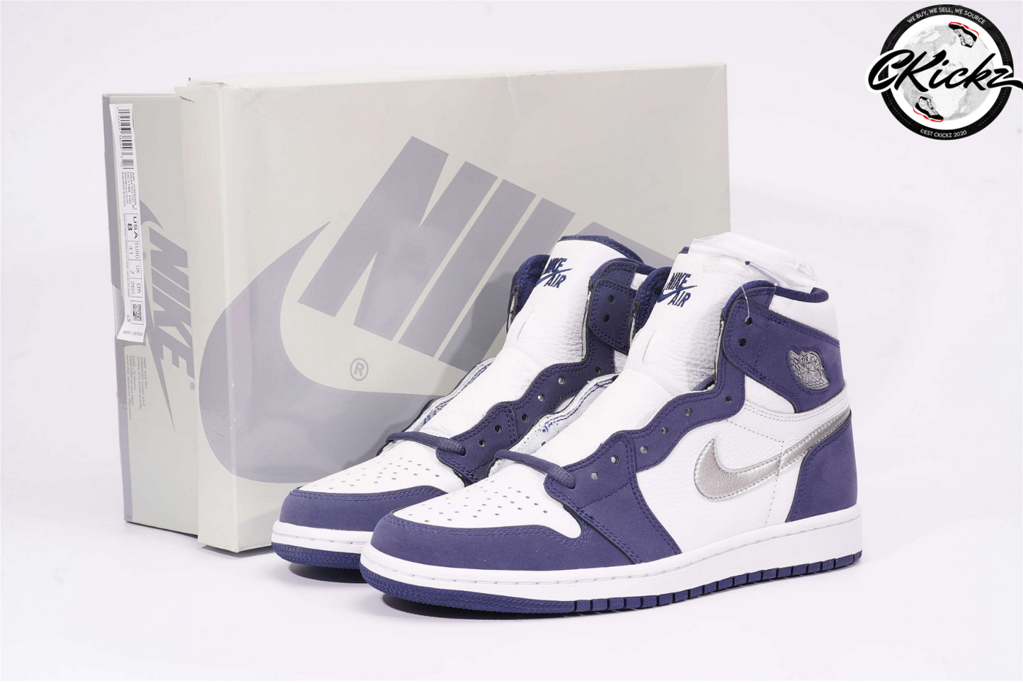 Retro Midnight Navy Trainers