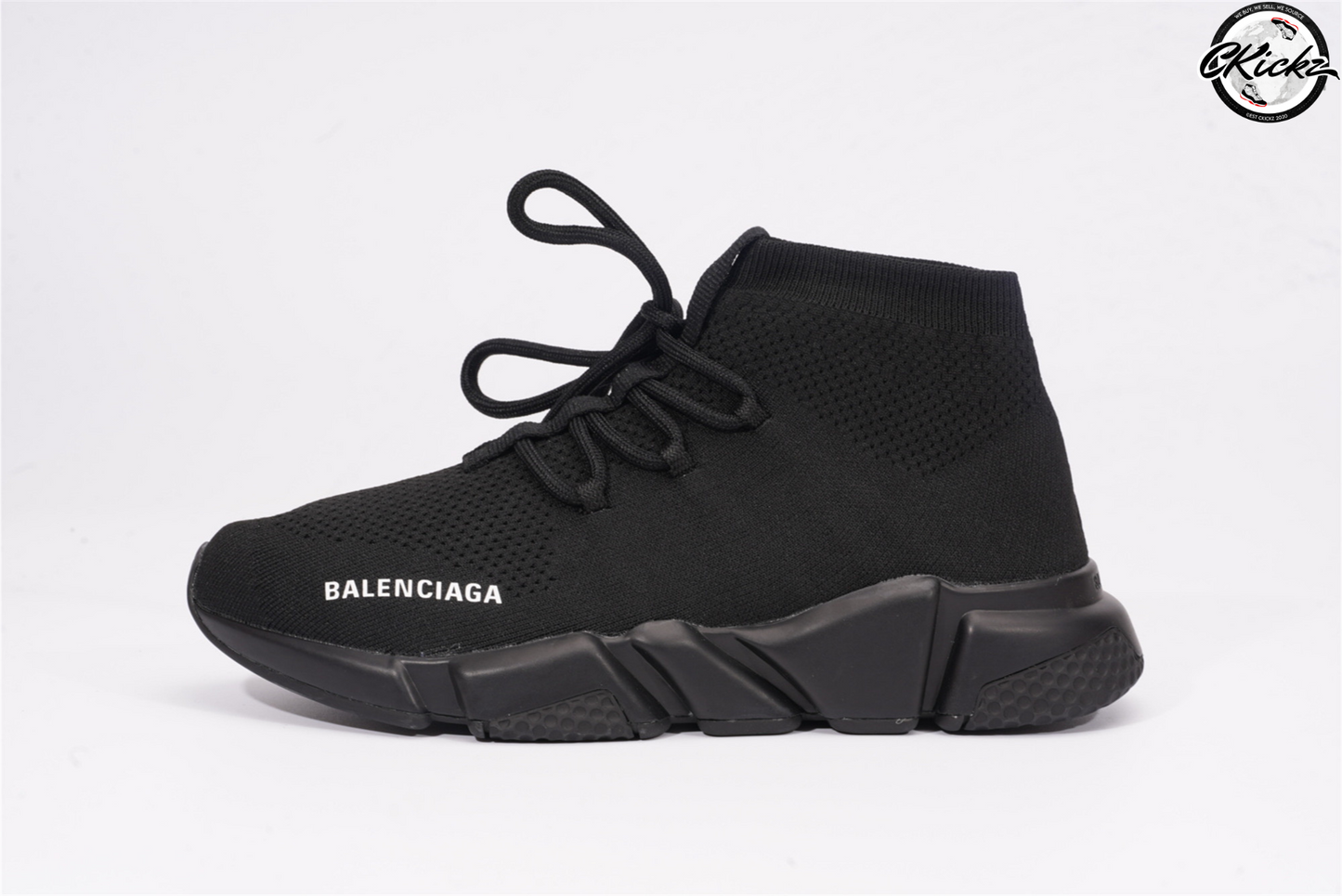 Balenci Speed Lace Up Triple Black
