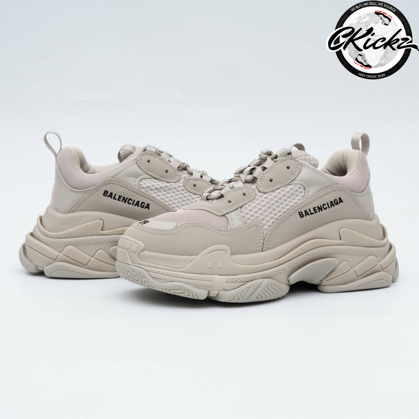 Balenci Triple S Beige (W)