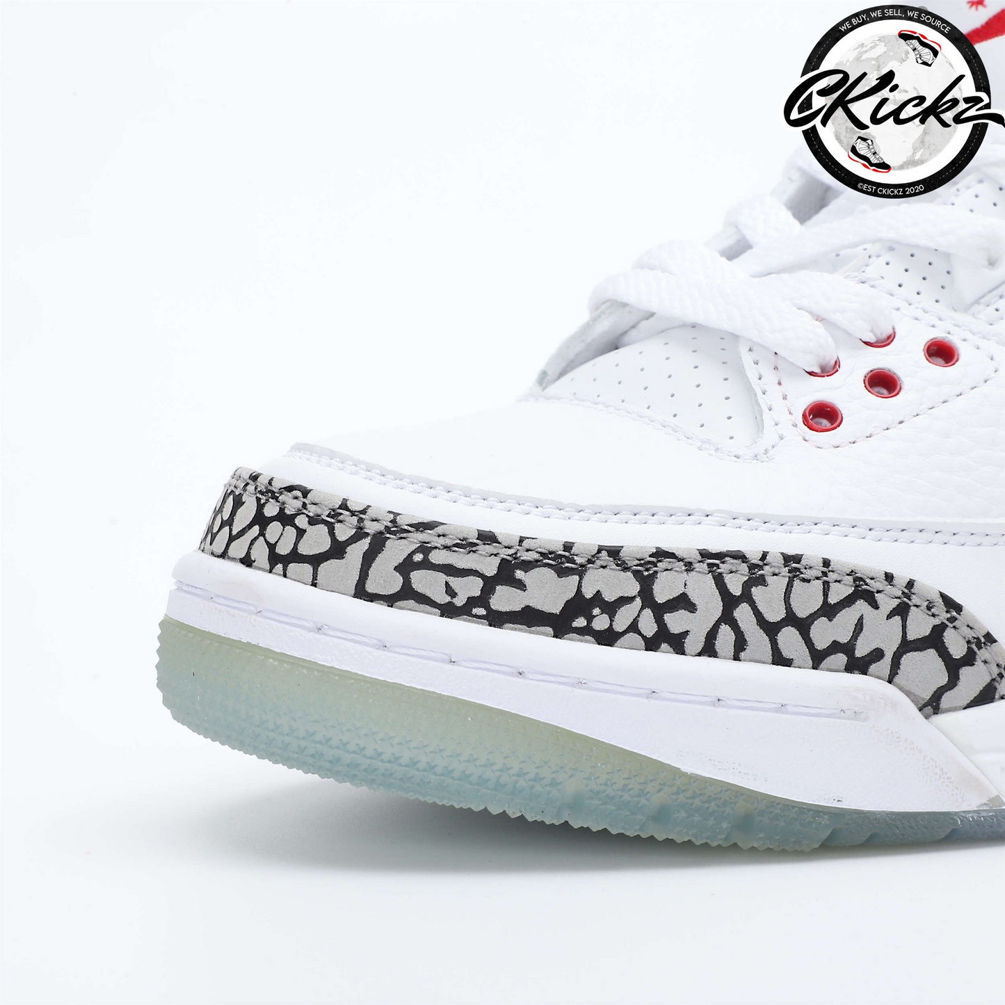J3 Retro Free Throw Line White Cement