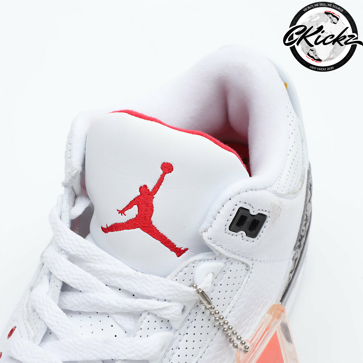 J3 Retro Free Throw Line White Cement